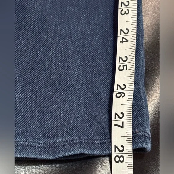 SPANX High Rise Dark Indigo Women's Cotton blend Jeans/Jeggings. Size XL - Picture 11 of 12